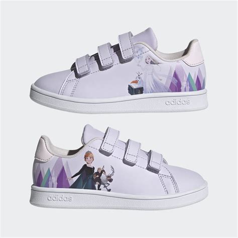 adidas x Disney Frozen Anna and Elsa Advantage Shoes